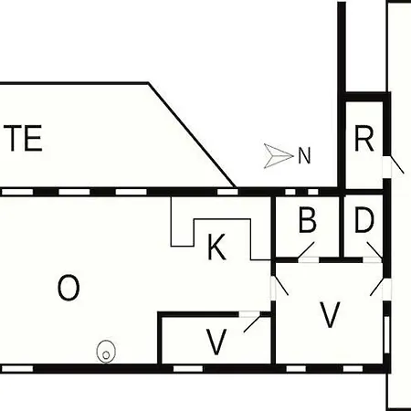 別荘 4 Person In Laeso-by Traum Læsø